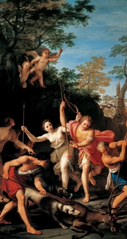 Venere e Adone a caccia - Liechtenstein Museum